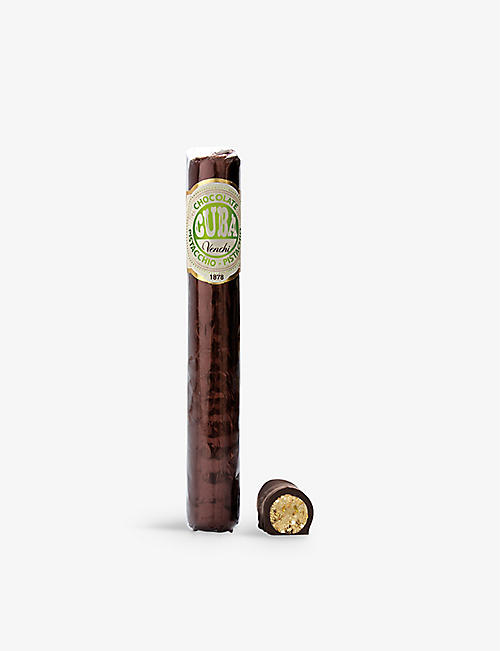 VENCHI: Pistachio and dark chocolate cigar 100g