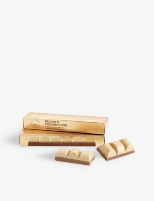VENCHI Classic Cremino 1878 white chocolate and hazelnut gianduja bar 170g