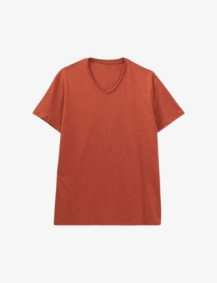 IKKS: Rolled-trim short-sleeves cotton T-shirt