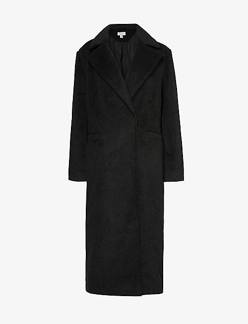 PRETTY LAVISH: Ezra boxy-fit woven-blend coat