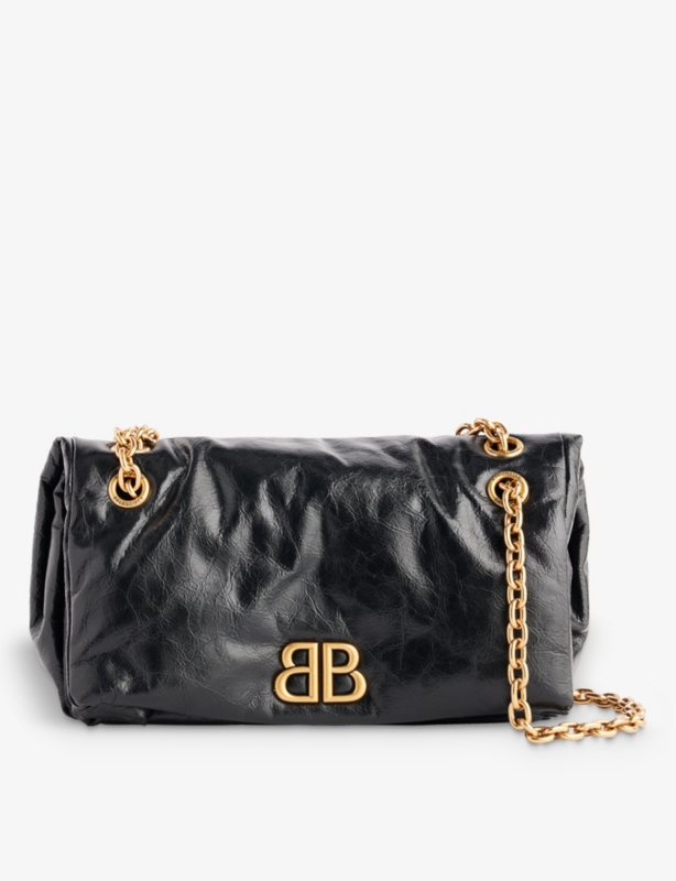 Monaco leather shoulder bag