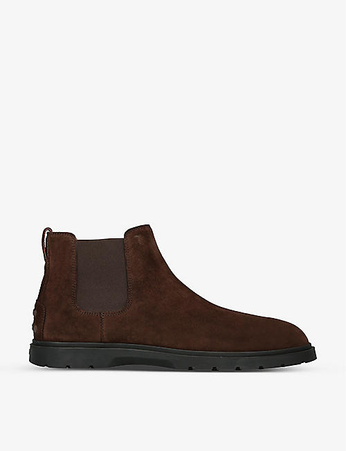 TODS: Ibridro suede Chelsea boots