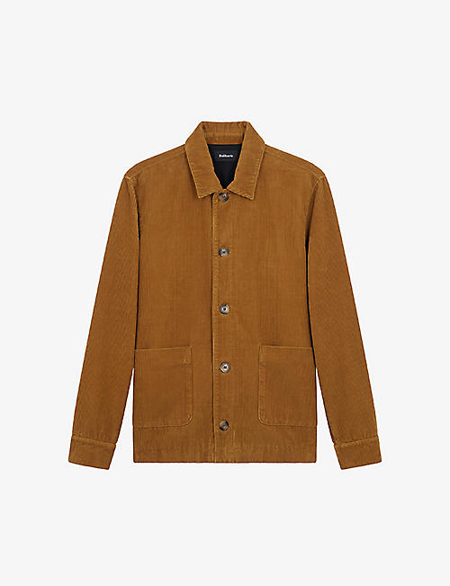 BALIBARIS: River patch-pocket cotton-corduroy jacket