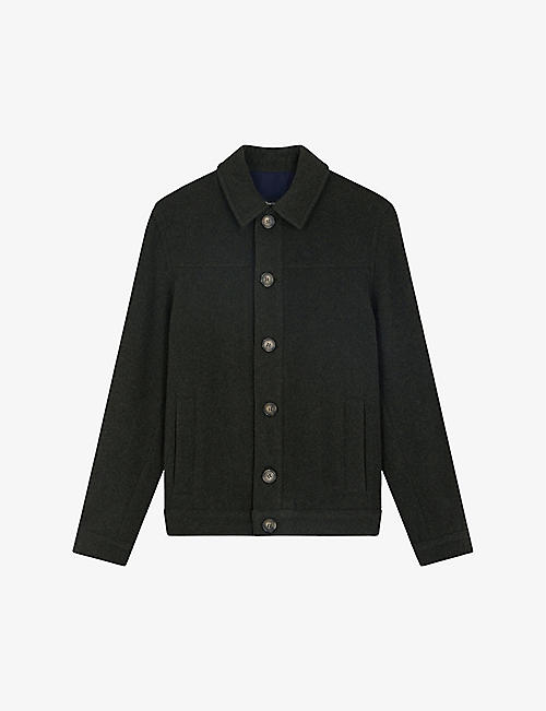 BALIBARIS: Mathew welt-pocket wool-blend jacket