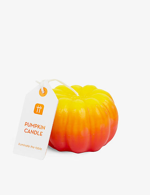 TALKING TABLES: Pumpkin Bright’s Halloween wax candle 180g