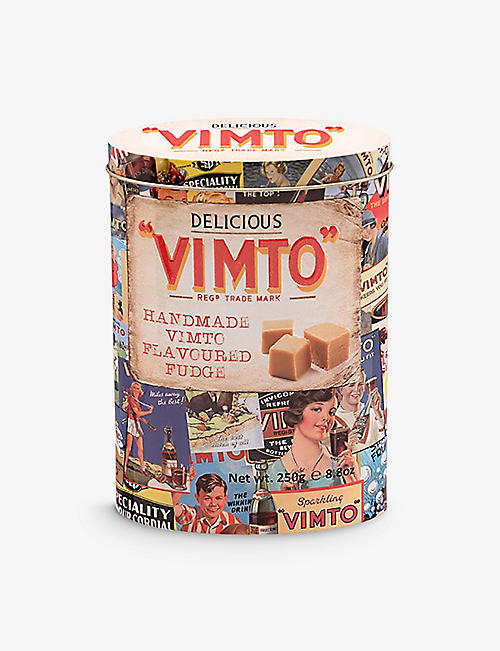 VIMTO: Vimto flavoured fudge tin 250g