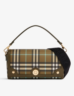 Burberry top discount handle note bag