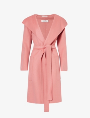 S MAX MARA: Priscilla belted wool coat