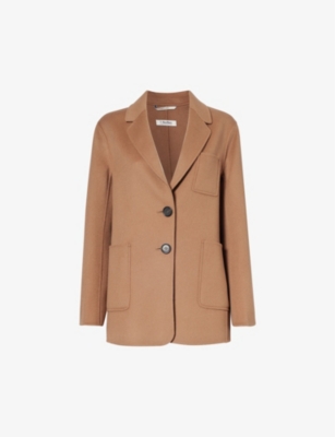 S MAX MARA - Angela patch-pocket regular-fit wool blazer | Selfridges.com