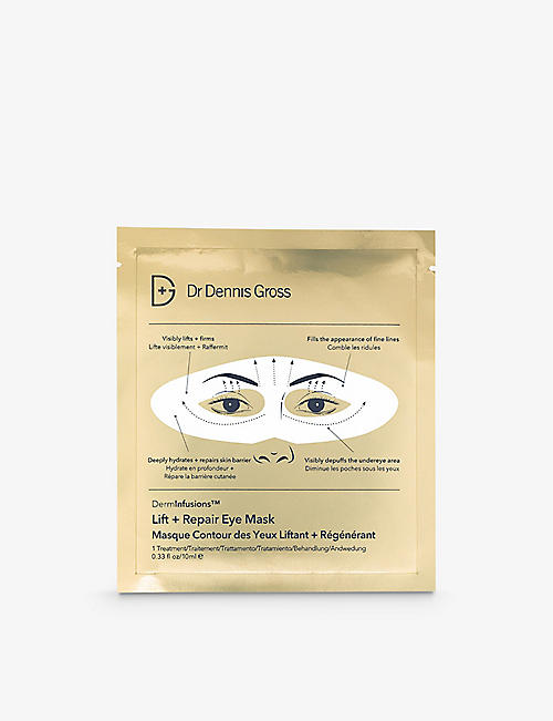 DR DENNIS GROSS SKINCARE: DermInfusions™ Lift + Repair eye mask single pack