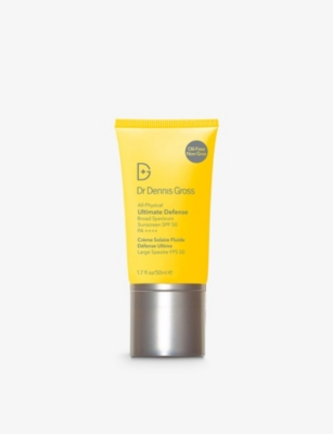 Dr Dennis Gross Skincare All-physical Ultimate Defense Broad Spectrum Sunscreen Spf 50 50ml