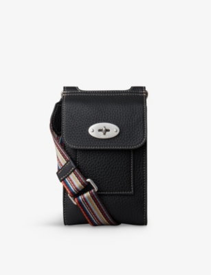 An Investment Bag: Mulberry Bayswater in Black Soft Gold Grainy Print