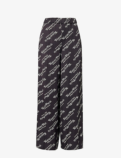 KENZO: KENZO x VERDY brand-print pyjama bottoms