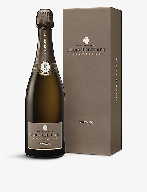LOUIS ROEDERER: Brut vintage champagne 2015 750ml