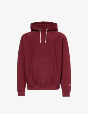 CHAMPION: Brand-appliqué kangaroo-pocket cotton-blend hoody