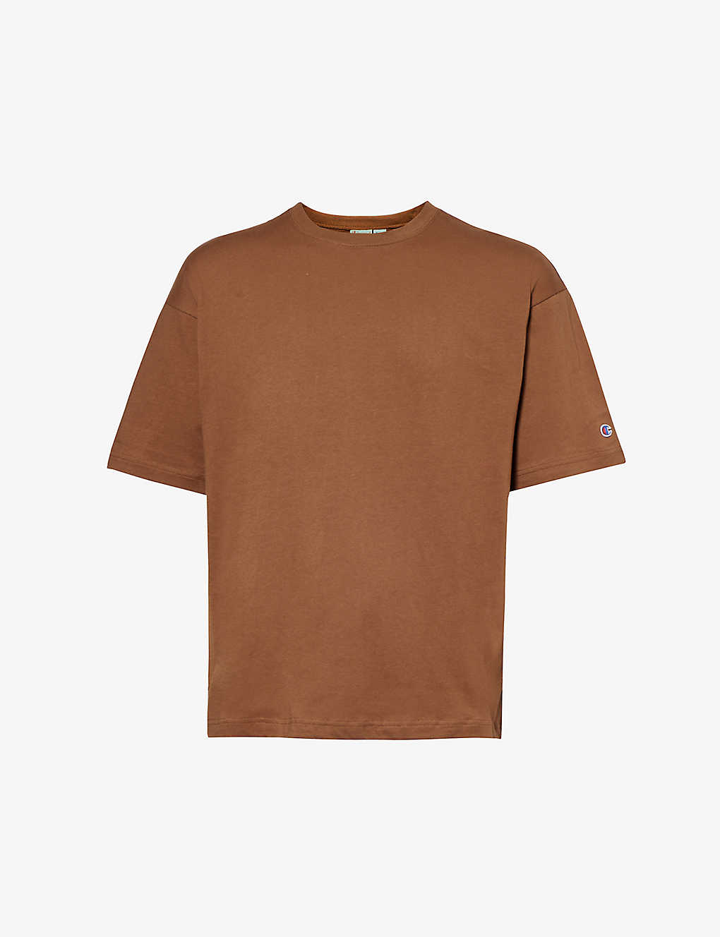 Champion Brand-appliqué Regular-fit Cotton-jersey T-shirt In Tts