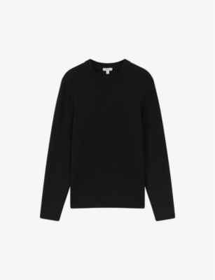 REISS: Avon long-sleeve regular-fit wool-blend jumper