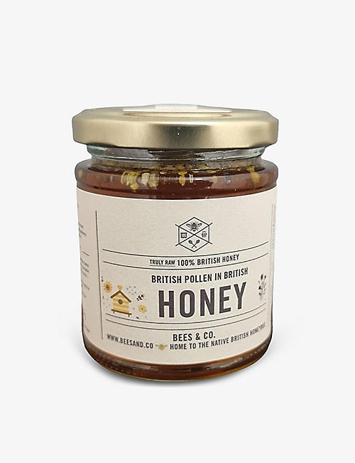 CONDIMENTS & PRESERVES: Pollen infused honey 227g