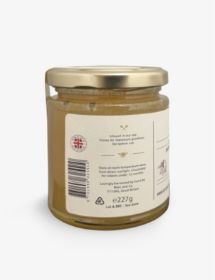 CONDIMENTS & PRESERVES: Bees & Co. lemon-infused honey 227g