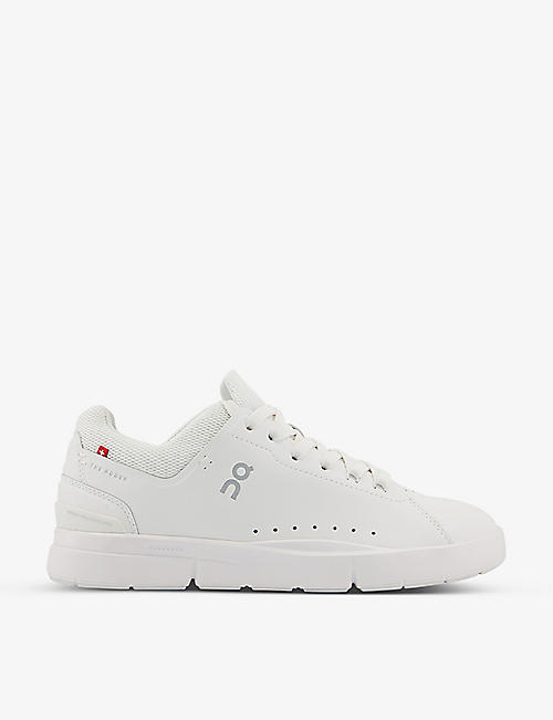 ON-RUNNING: On-Running x Roger Federer The Roger Advantage faux-leather low-top trainers