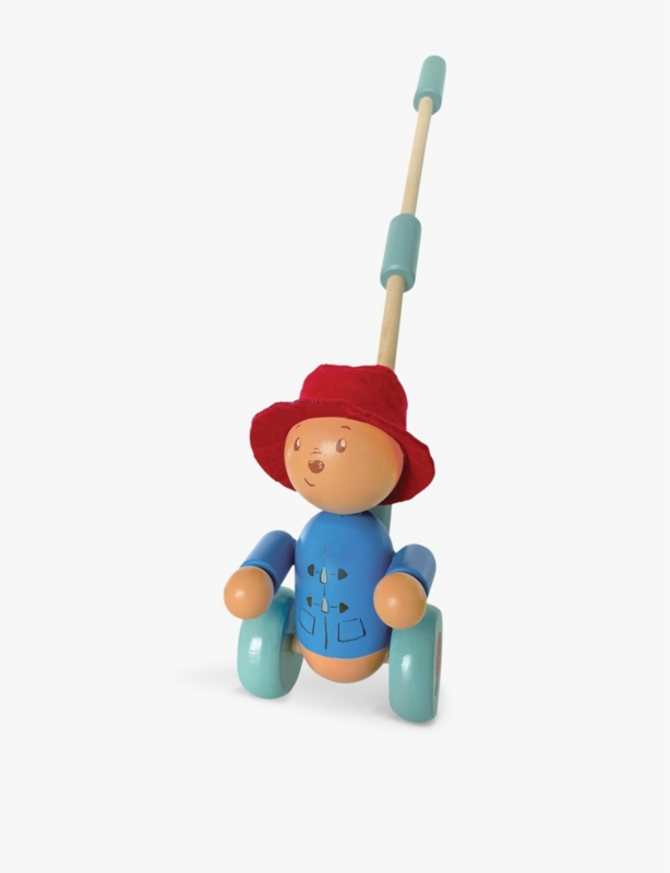 Paddington wooden push-along toy 14cm