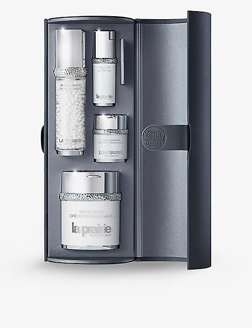 LA PRAIRIE: White Caviar Illuminating and Firming face and eye gift set