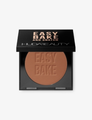 Huda Beauty Coffee Cake Easy Bake And Snatch Pressed Brightening And Setting Powder 8.5g