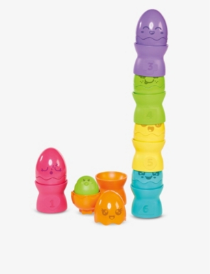 TOMY: Hide & Squeak Egg Stackers playset
