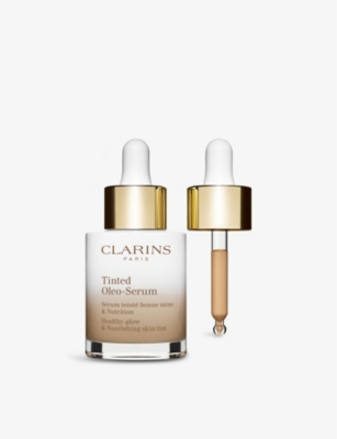 Shop Clarins Tinted Oleo-serum 01 Skin Tint 30ml In 4
