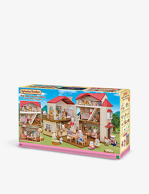SYLVANIAN FAMILIES: Red Roof Attic Playroom 玩具套装