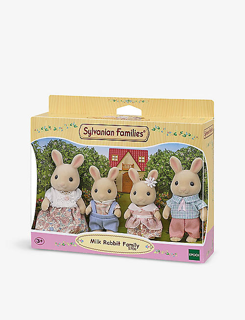 SYLVANIAN FAMILIES: Milk Rabbit Family 玩具套装