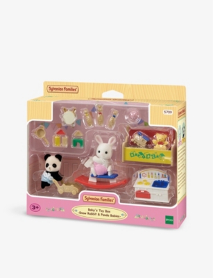 SYLVANIAN FAMILIES: Baby's Box Snow & Panda playset
