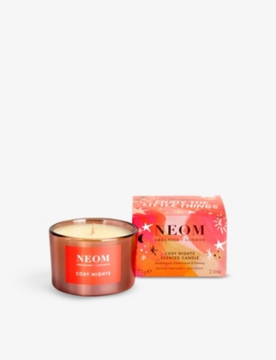 NEOM: Cosy Nights scented travel candle 75g