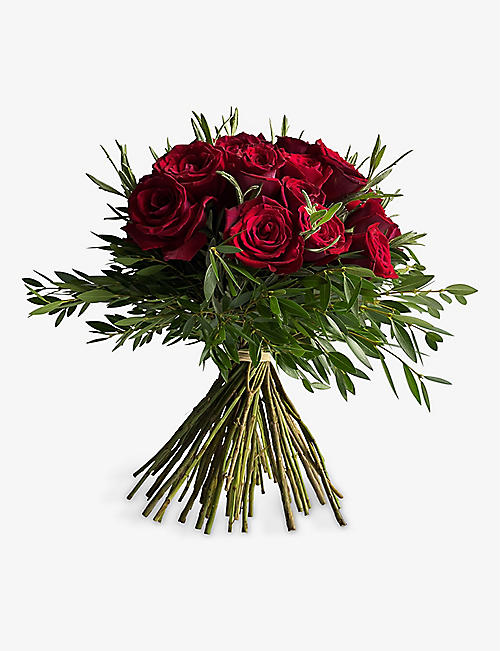 THE REAL FLOWER COMPANY: Simply Red Roses Deluxe 36-stem scented bouquet