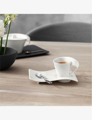 Villeroy & Boch Newwave Porcelain Espresso Set Of Three
