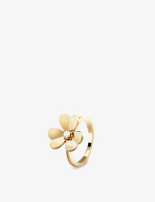 Van Cleef & Arpels Lucky Spring Plum Blossom 18ct Rose-gold And