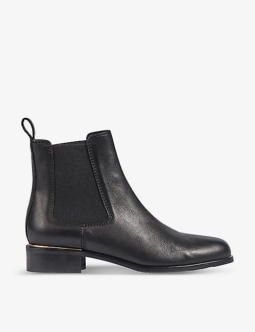 LK BENNETT: Ezra leather Chelsea boots