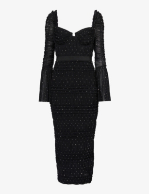 Self portrait dress hot sale selfridges