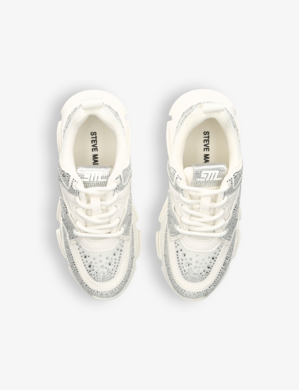 Privy embellished fabric trainers 7-9 years