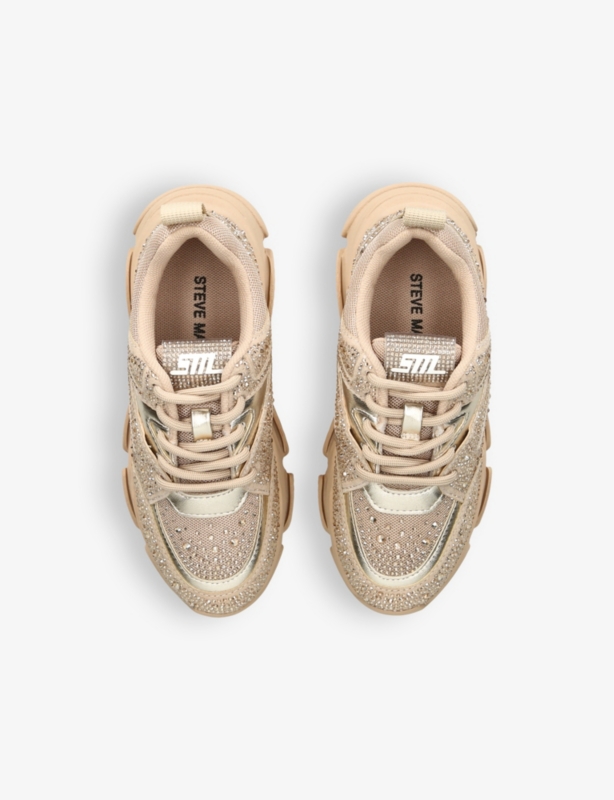 Privy embellished fabric trainers 7-9 years