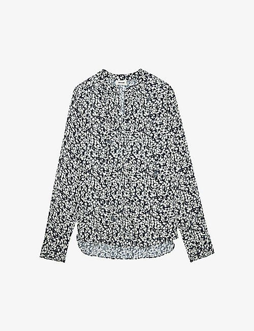 ZADIG&VOLTAIRE: Tink floral-print woven blouse