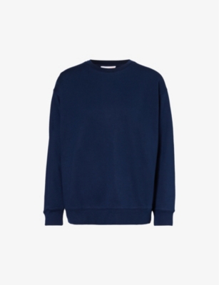 Derek Rose Quinn Relaxed-fit Cotton-blend In Blue