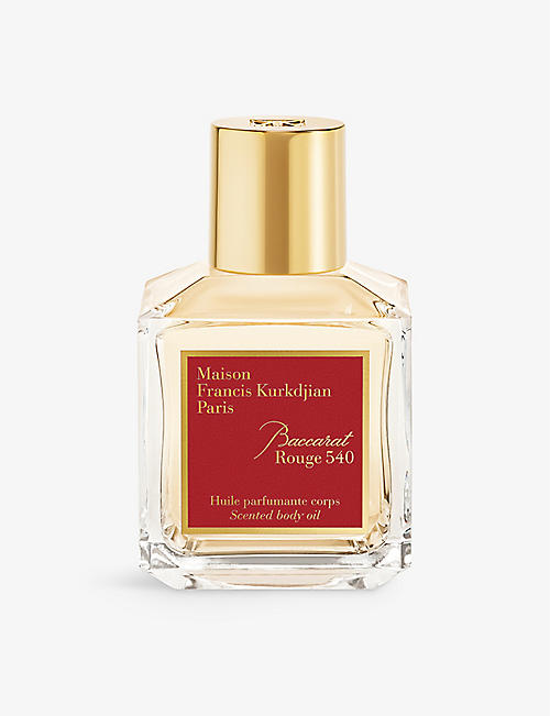 MAISON FRANCIS KURKDJIAN: Baccarat Rouge 540 scented body oil 70ml