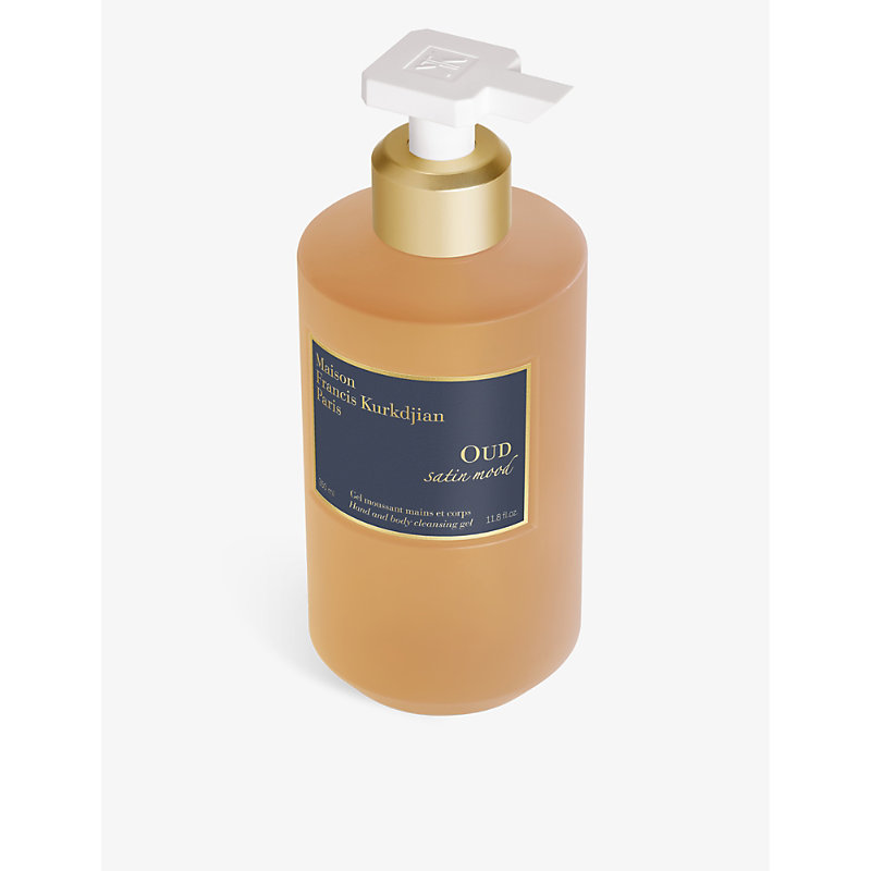 Shop Maison Francis Kurkdjian Oud Satin Mood Scented Hand And Body Cleansing Gel