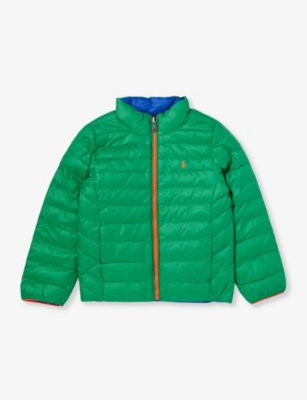 Polo Ralph Lauren Boys Multi Kids Terra Brand-embroidered Recycled-nylon Jacket 4-14 Years