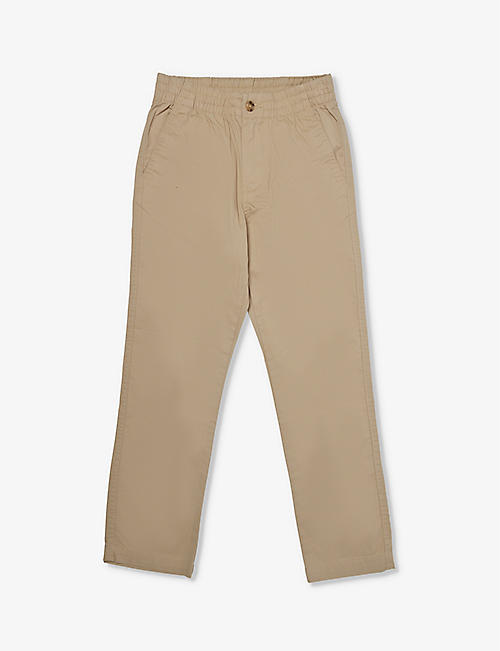 POLO RALPH LAUREN：男童 Prepster 常规版型棉质直筒裤  