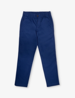 POLO RALPH LAUREN: Boys' Prepster logo-embroidered stretch-cotton trousers