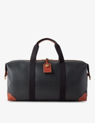 MULBERRY: Heritage Clipper medium faux-leather holdall bag