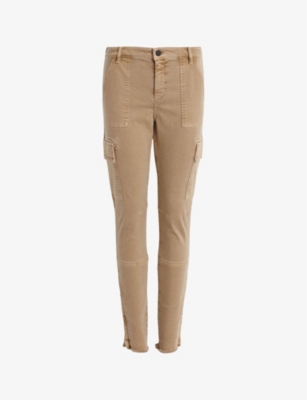 ALLSAINTS - Duran mid-rise skinny stretch-cargo jeans | Selfridges.com