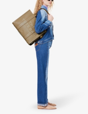 Marc Jacobs The Large Leather Tote Bag In Camel